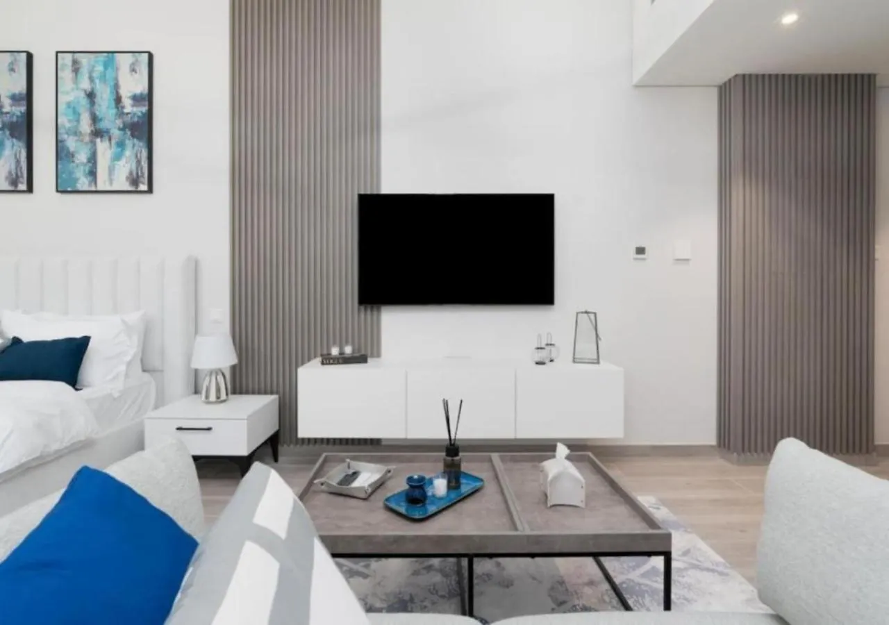 아파트 Charming Midtown Studio 9Th Floor With Balcony By Vibel 두바이